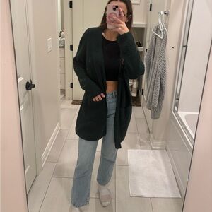 Forest Green AE Cardigan